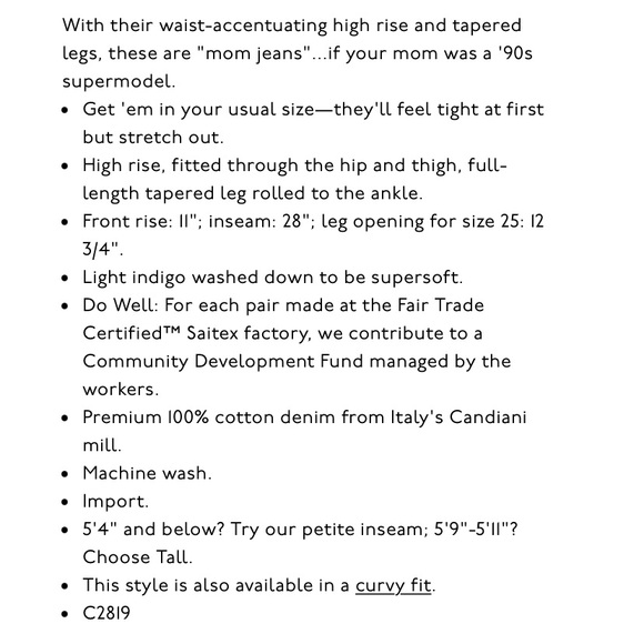 Madewell Perfect Vintage Jean - Picture 8 of 9